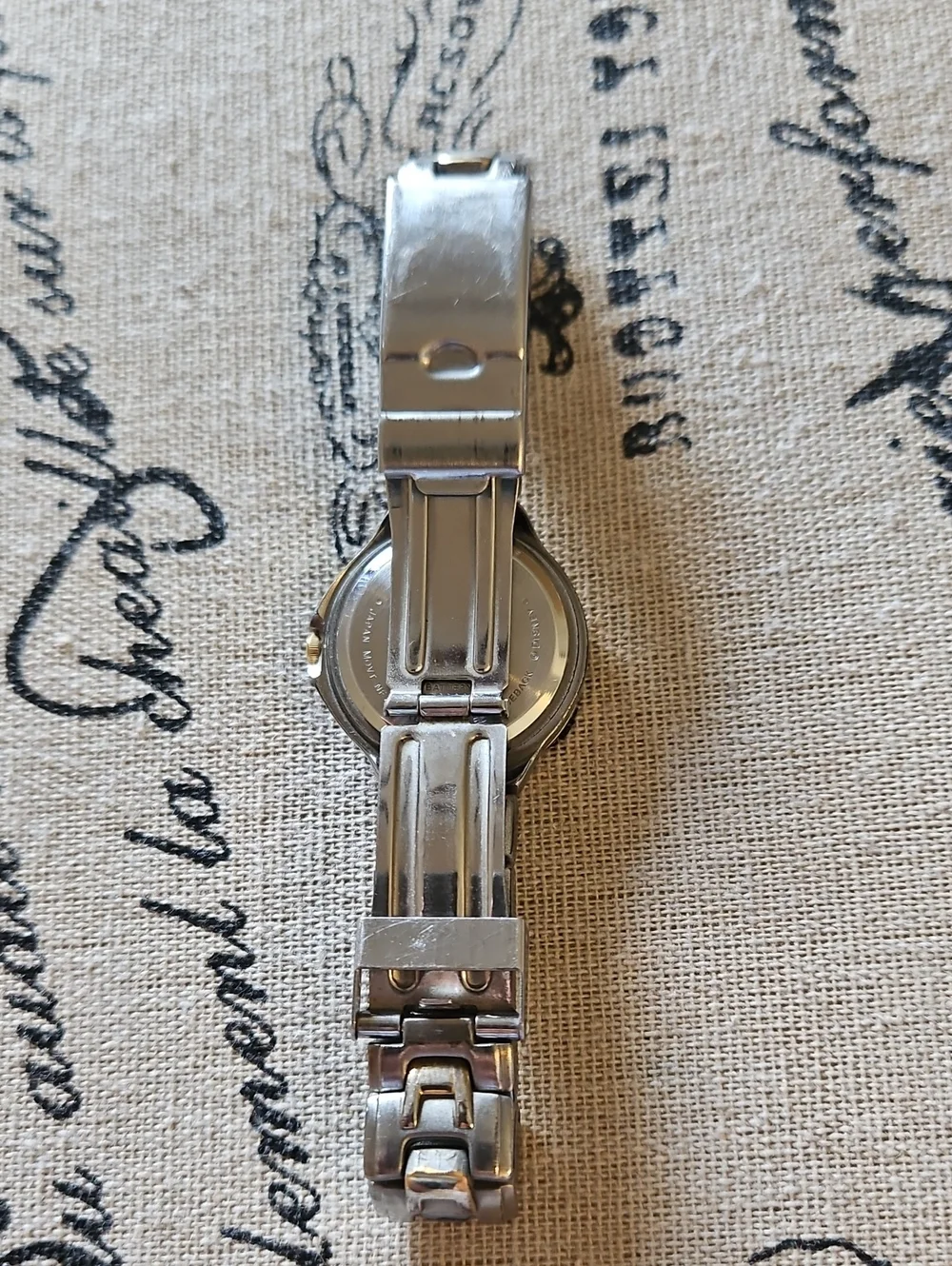 Disney Eeyore Character Stainless Steel Bracelet Watch - Light Blue Dial